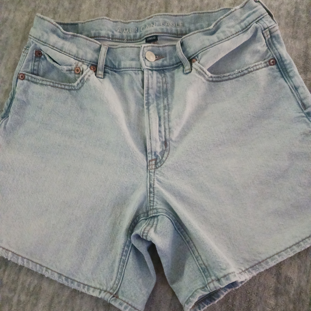 American Eagle Outfitters Light Blue Denim Shorts